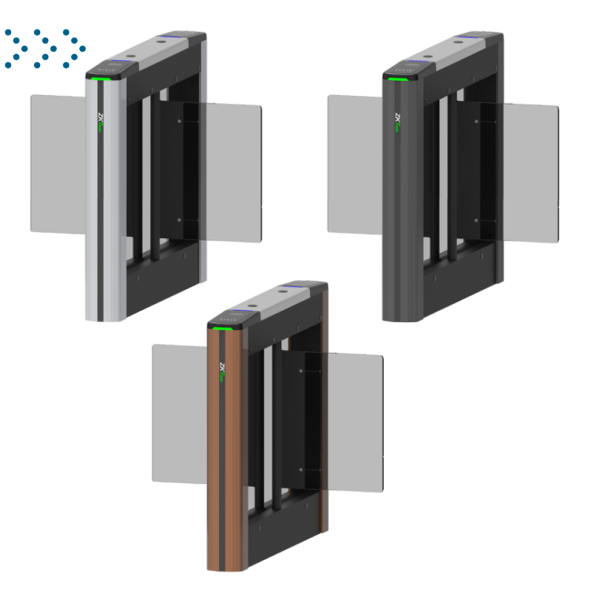 Cкоростной турникет с распашными створками, центральный модуль